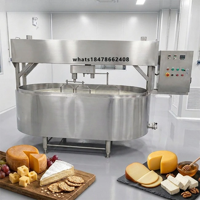 Fully Automatic Cheese Making Machine 3000l Oval Cheese Mixing Vat