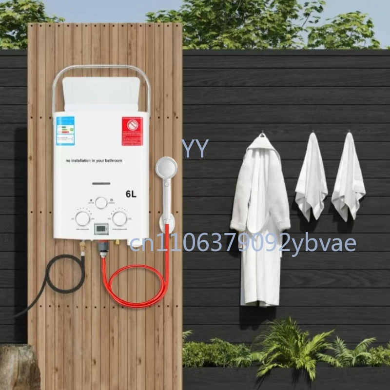 

New Outdoor Instant Hot Water Heater with Shower Head for Camping, Car, Truck and Tent Use