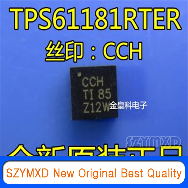 5Pcs/Lot New Original TPS61181RTER silk screen printing: CCH LED driver DC-DC regulator QFN16