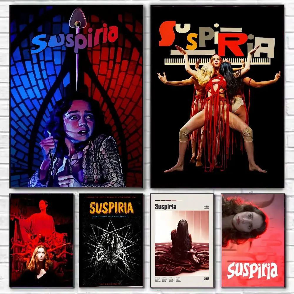 Movie Suspiria Poster HD Decorative Wall Art Aesthetic Home Decor for Living Room Bedroom Café Office Modern Stylish Gift