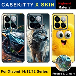 CASEKiTTY Skin Wrap Sticker Back Film For Xiaomi 14 13T Pro Mi 12 Lite 13 Ultra 12X 12S Protective Decal Back Screen Protector