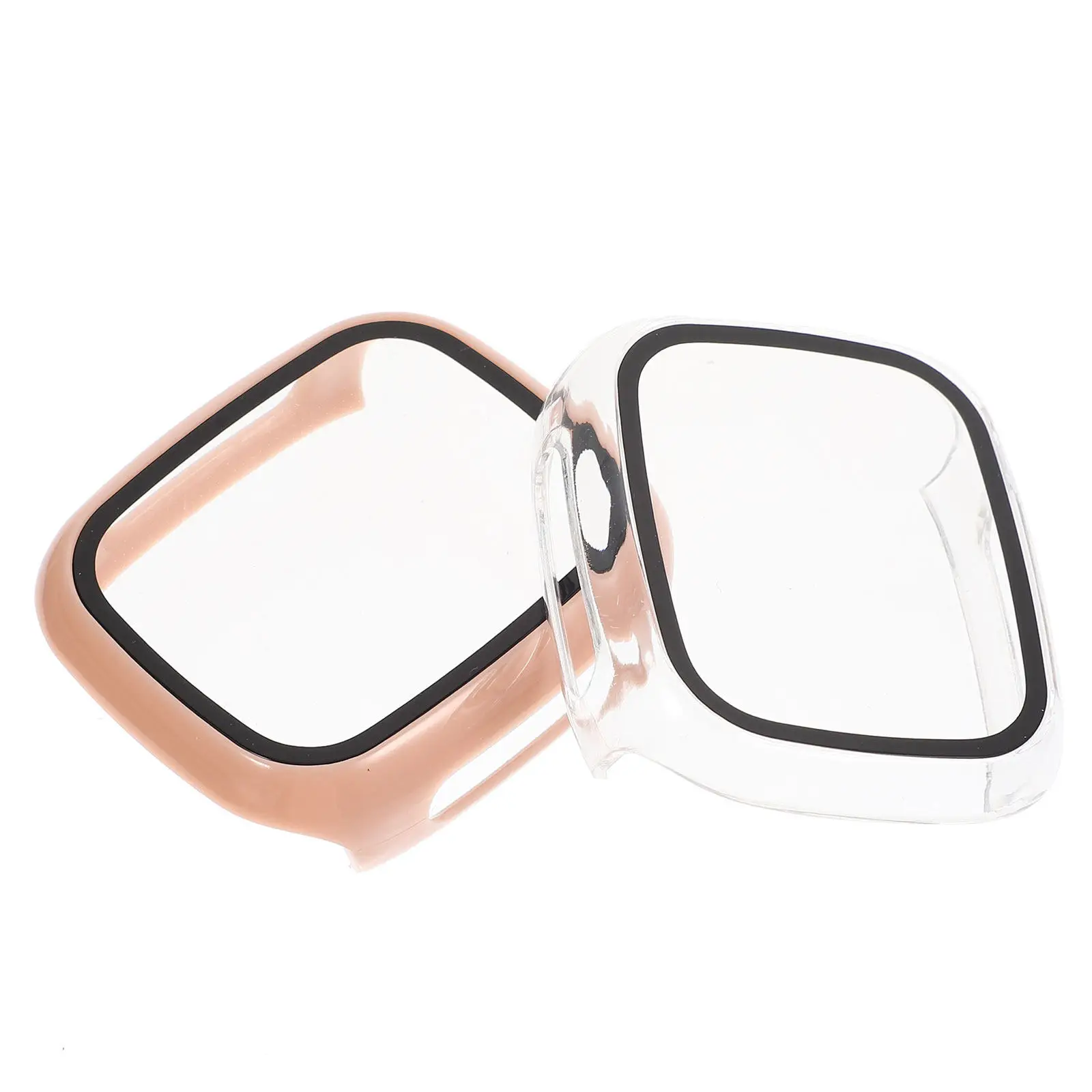 

2Pcs Premium Pc Watch Protector for Kids Smartwatch Full Coverage Scratch Resistant Easy Install Removable Curved Edge