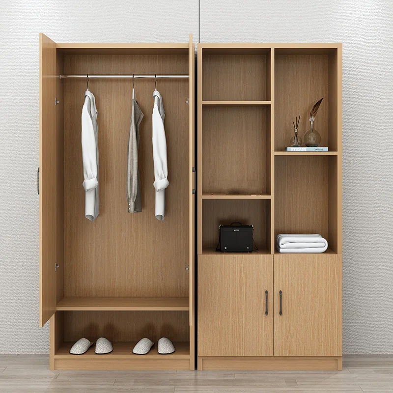 أثاث الفندق الخشبي الحديث أثاث غرفة نوم رائجة البيع خزانة الملابس خزانة خزانة الخشب #1