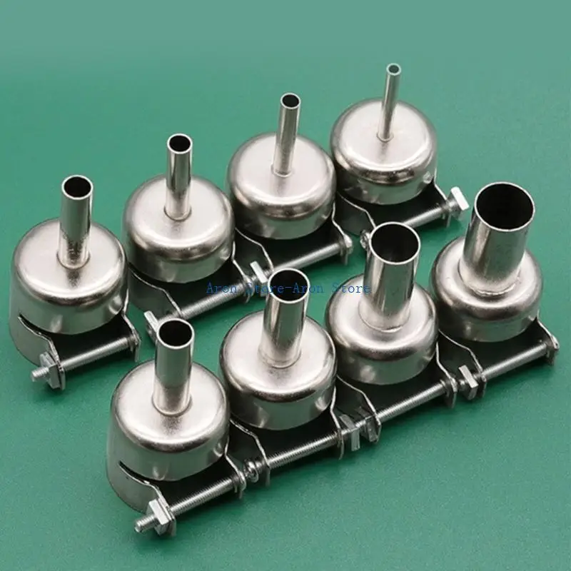 H3CF 1Set/8pcs Heat Guns Сопла, инструмент ремонта пайки с горячим воздухом для многих видов пайки горячих воздуха