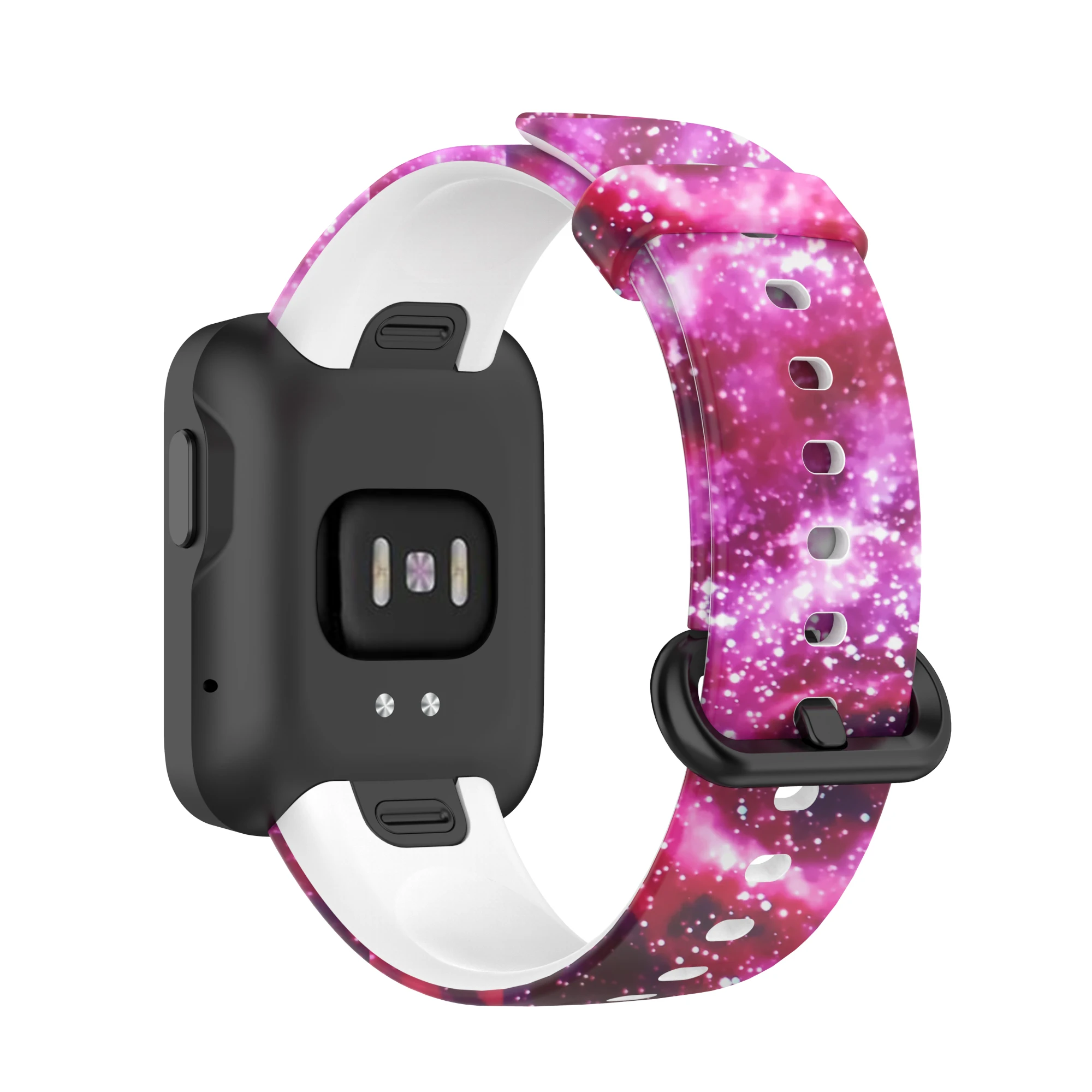 Colorido Criativo Silicone Strap para Mi Watch Lite, Redmi Sport Pulseira, Pulseira De Substituição, Pulseira