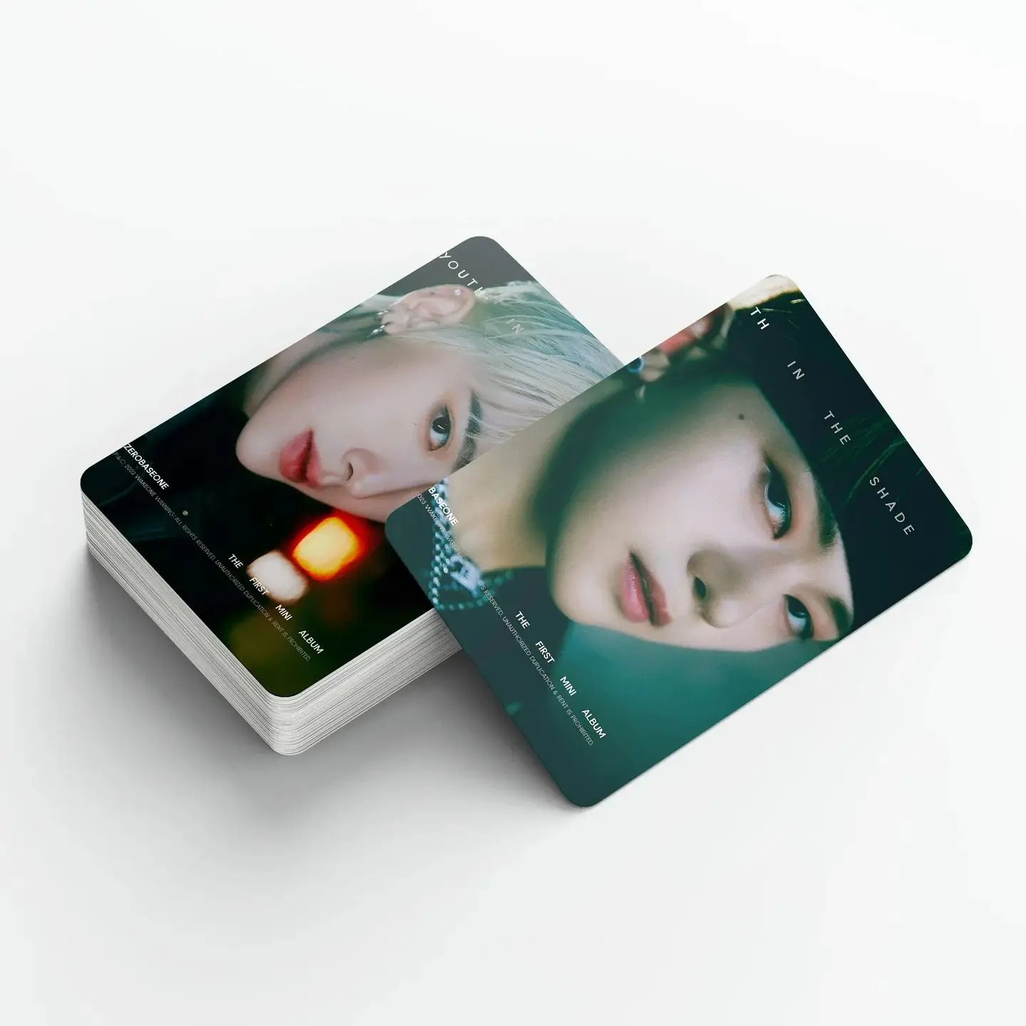 Imagem -05 - Álbum Zerobaseone Photocard Cartões Kpop Lomo Juventude na Sombra Conjunto de Cartões de Impressão Fotográfica Coleção Fãs 55 Pcs