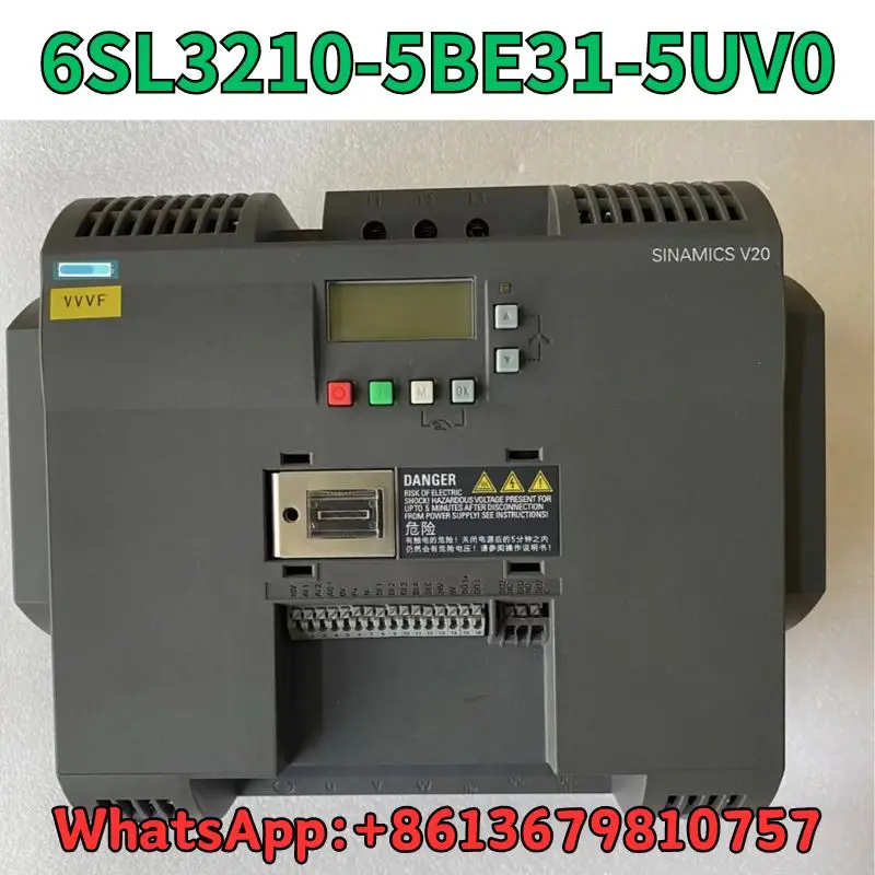 Used Frequency converter 6SL3210-5BE31-5UV0 test OK Fast Shipping