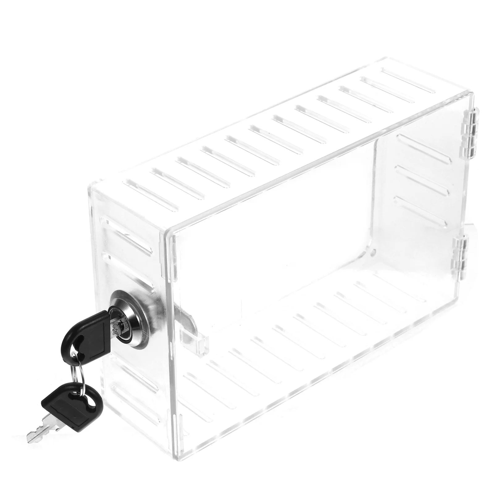 صندوق قفل ترموستات، غطاء حماية شفاف، قفل جدار ترموستات، صندوق قفل بمفتاح لمنع العبث الأمني #2