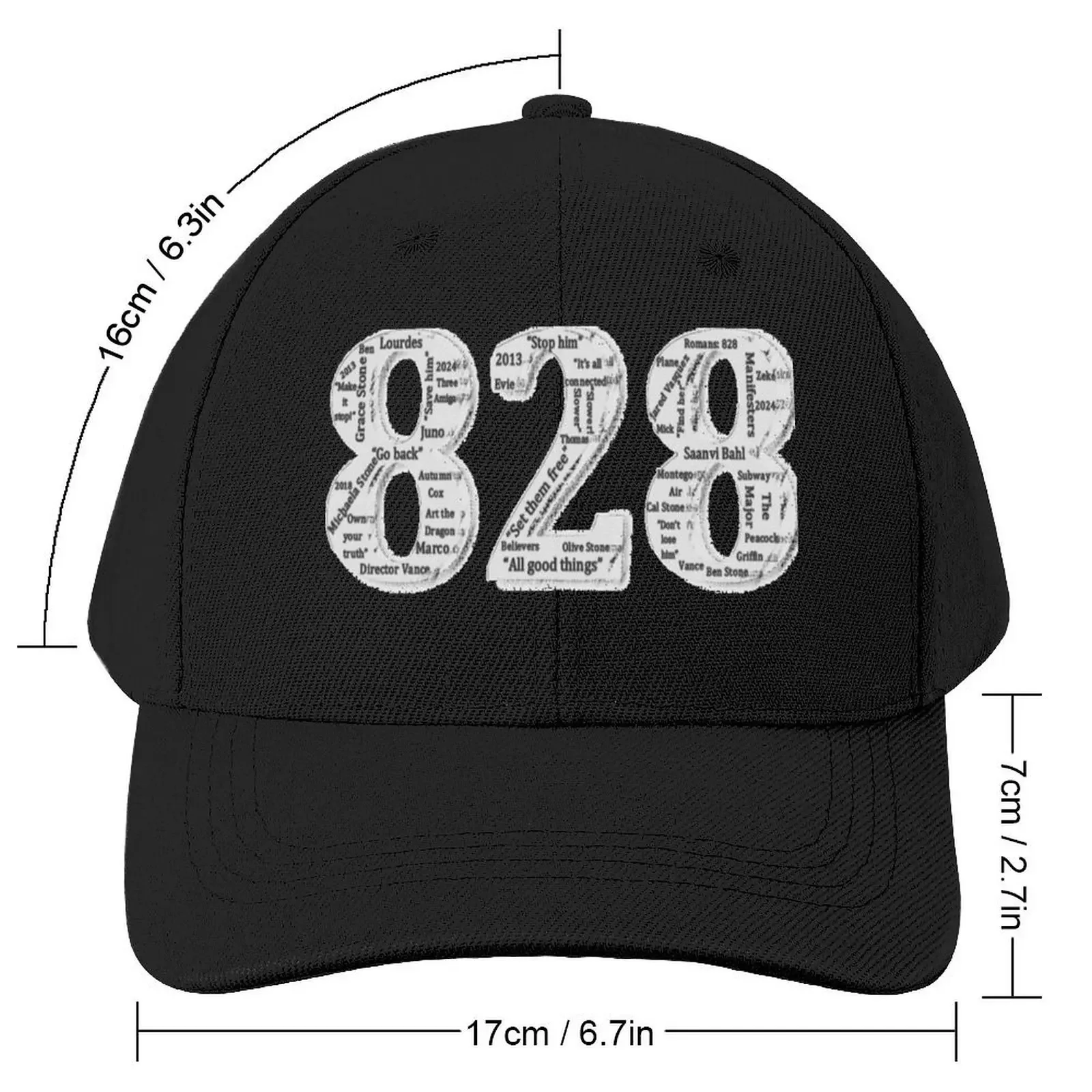 828, Manifest quotesCap Baseball Cap Snapback Cap fashionable Sun Cap Baseball For Men Women's