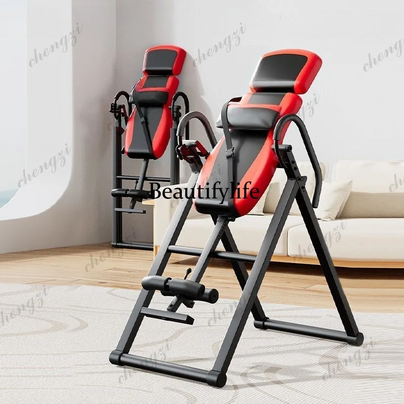 Inverted machine Household fitness equipment Stretching abdomen inversion device Height increasing inversion machine