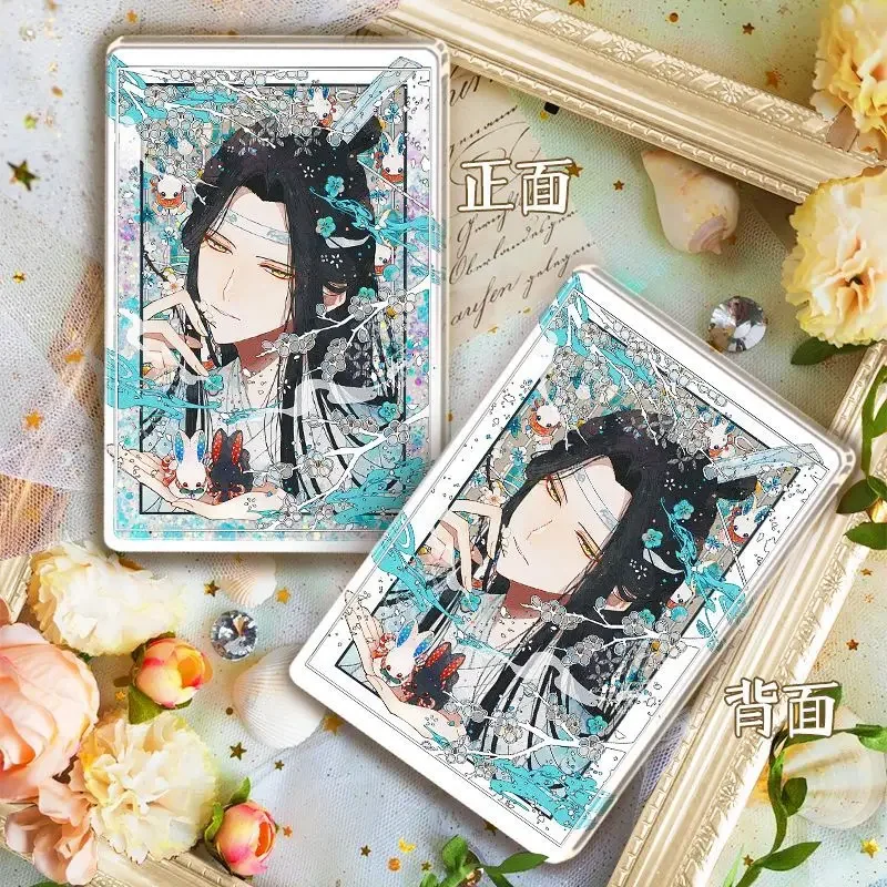 

Аниме Mo Dao Zu Shi Wei Wuxian Lan Wangji Косплей День Рождения Акриловая струящаяся подставка для зыбучих песков Маджонг Сувенирные фанаты Подарок на день рождения