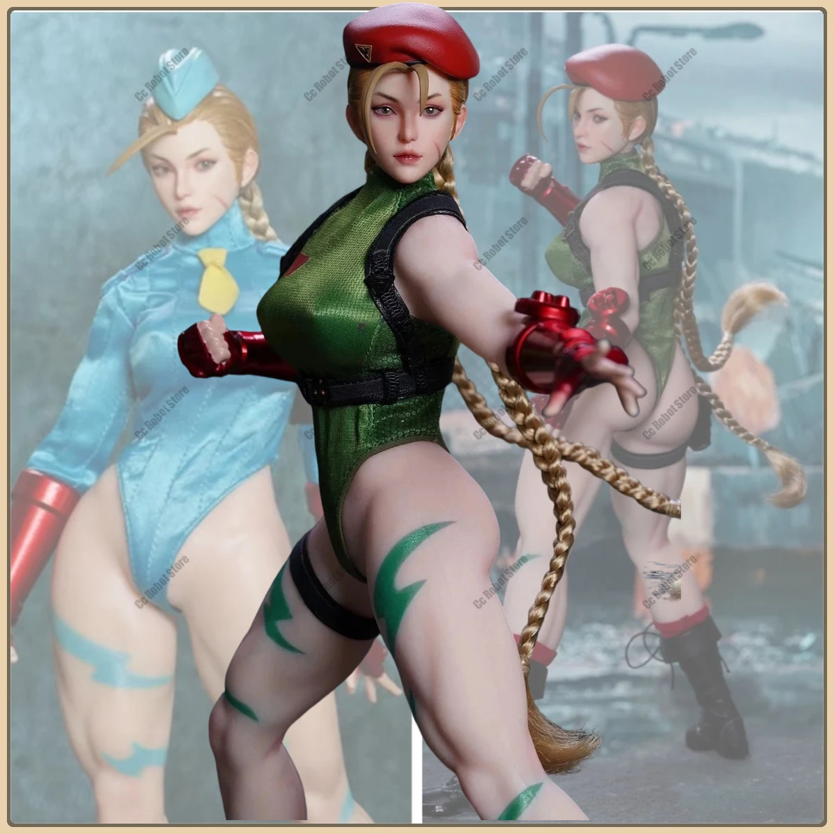 

Spot 1/6 Hot Selling Toy Street Fighter Cammy Soldier Doll Mobile Combat Warrior P020 Action Figure Gift Collection