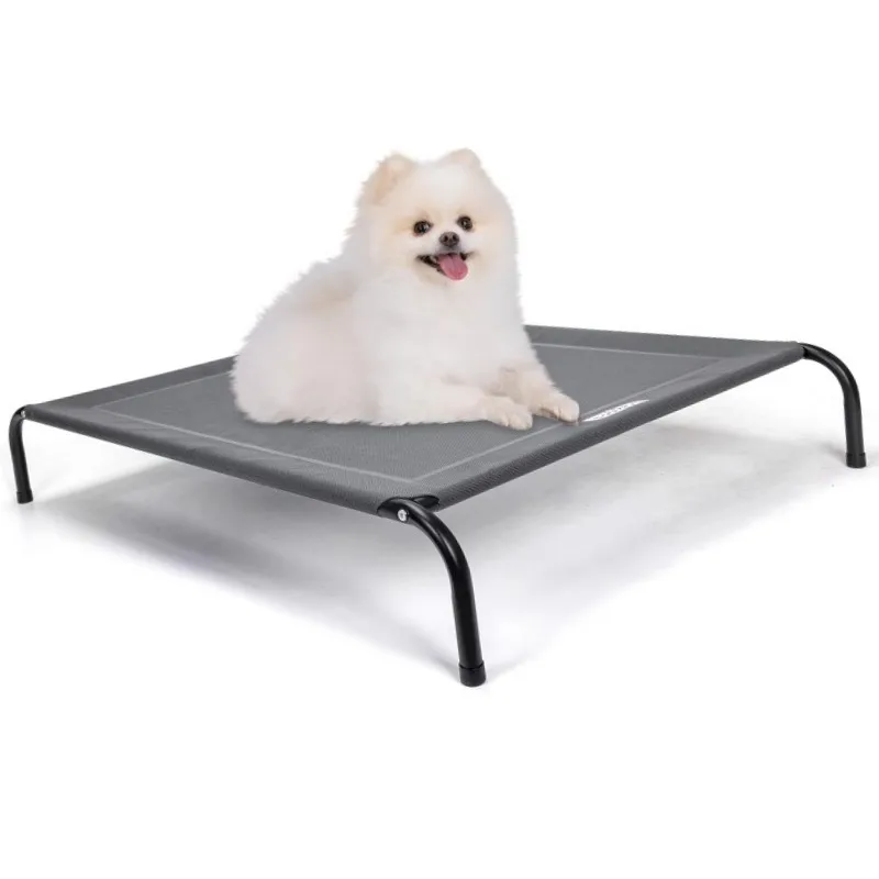 

Elevated Dog Bed Cooling Pet Bed for Small Animals Cats Breathable Sponge XL for Indoor Outdoor Garden Patio Use
