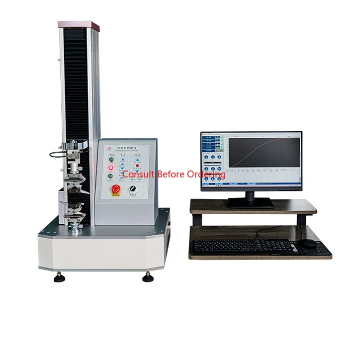 Desktop Universal Testing Machine Is To Test The Tensile Strength / Peel Strength of Films,