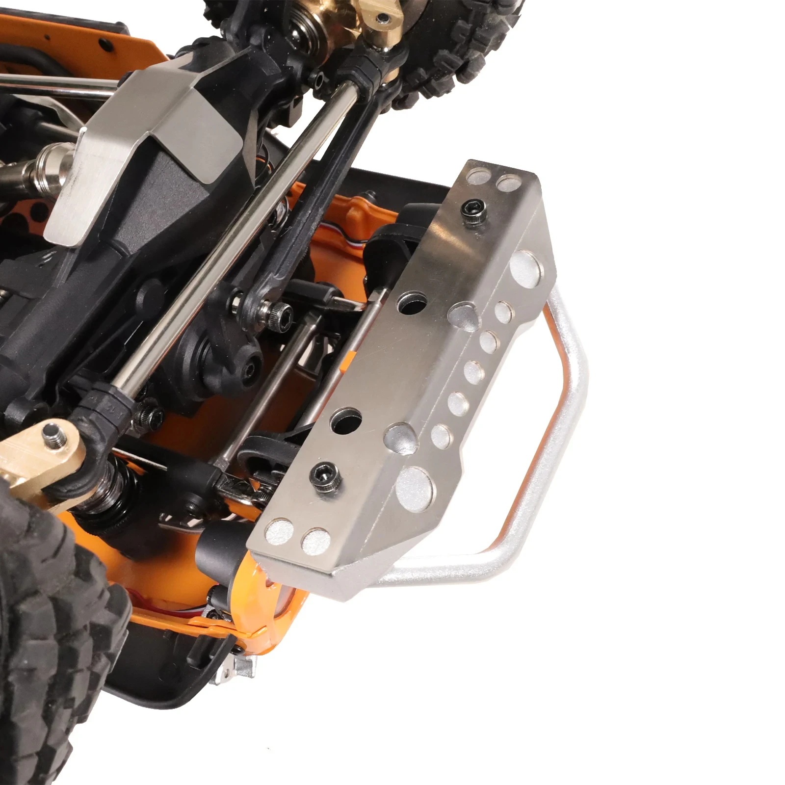1 Set 304 Chassis Rüstung Für MJX HYPER GO 1/12 H12Y H12Y + H12P Fernbedienung Auto Upgrade Zubehör Nicht zerstörungsfreie Installation – Detail 2