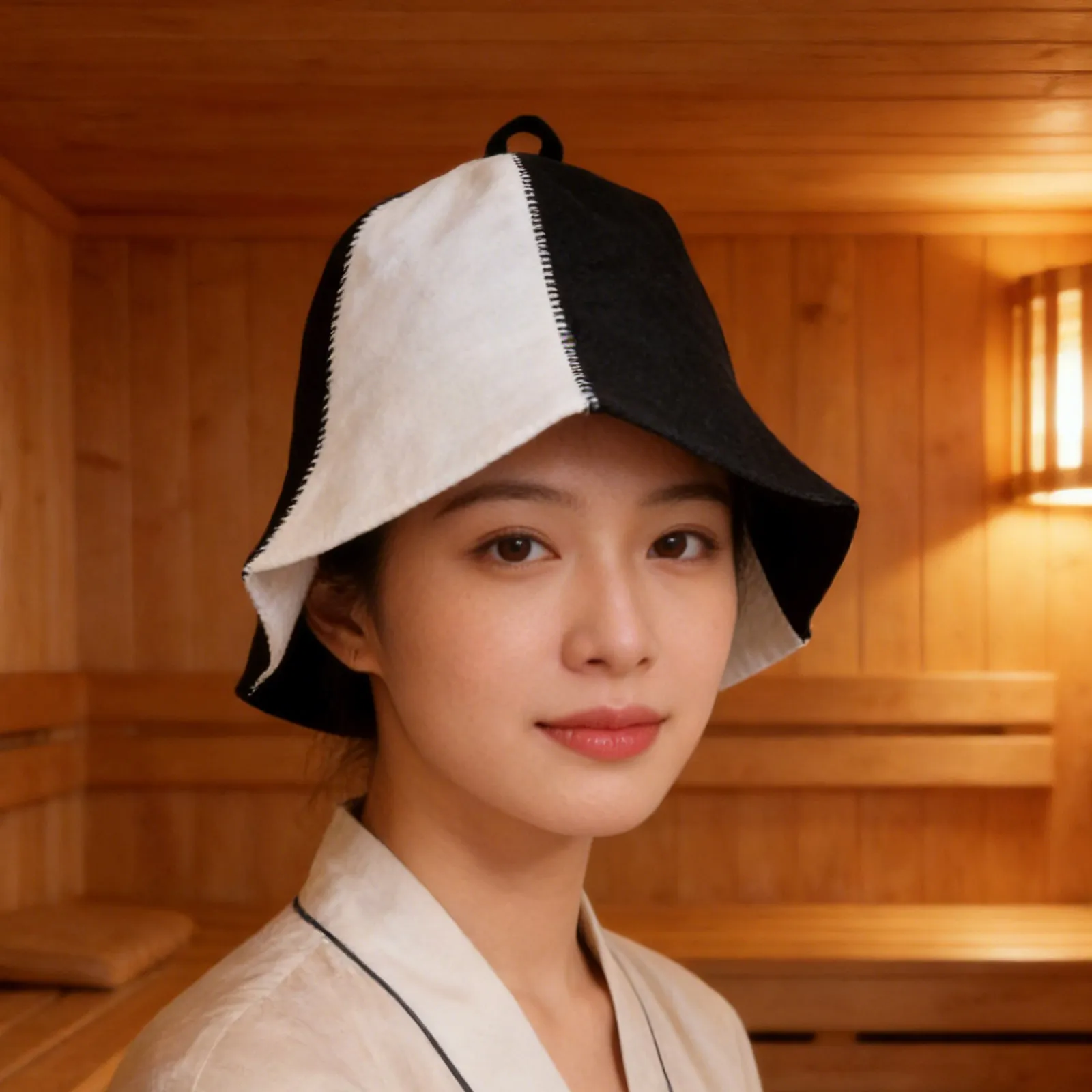 

2 шт. войлочные шапки для бани, русская банная шапка, защита от перегрева, предотвращает повреждение волос, для бани, спа, парной