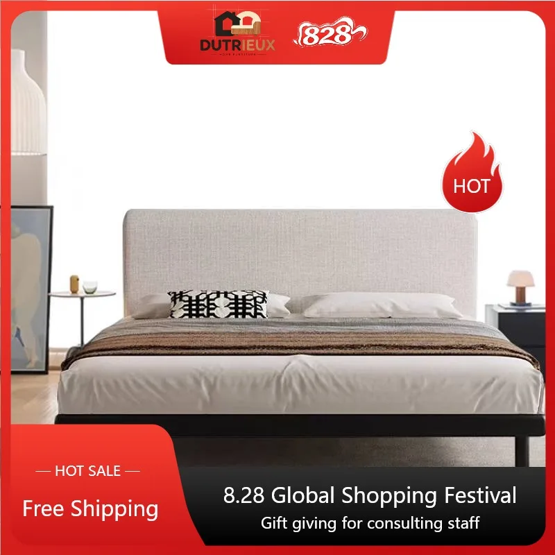 Organizer Frame Double Bed Air Upholstered Cabinets Monster Double Bed Headboards Single Camas De Dormitorio Furniture