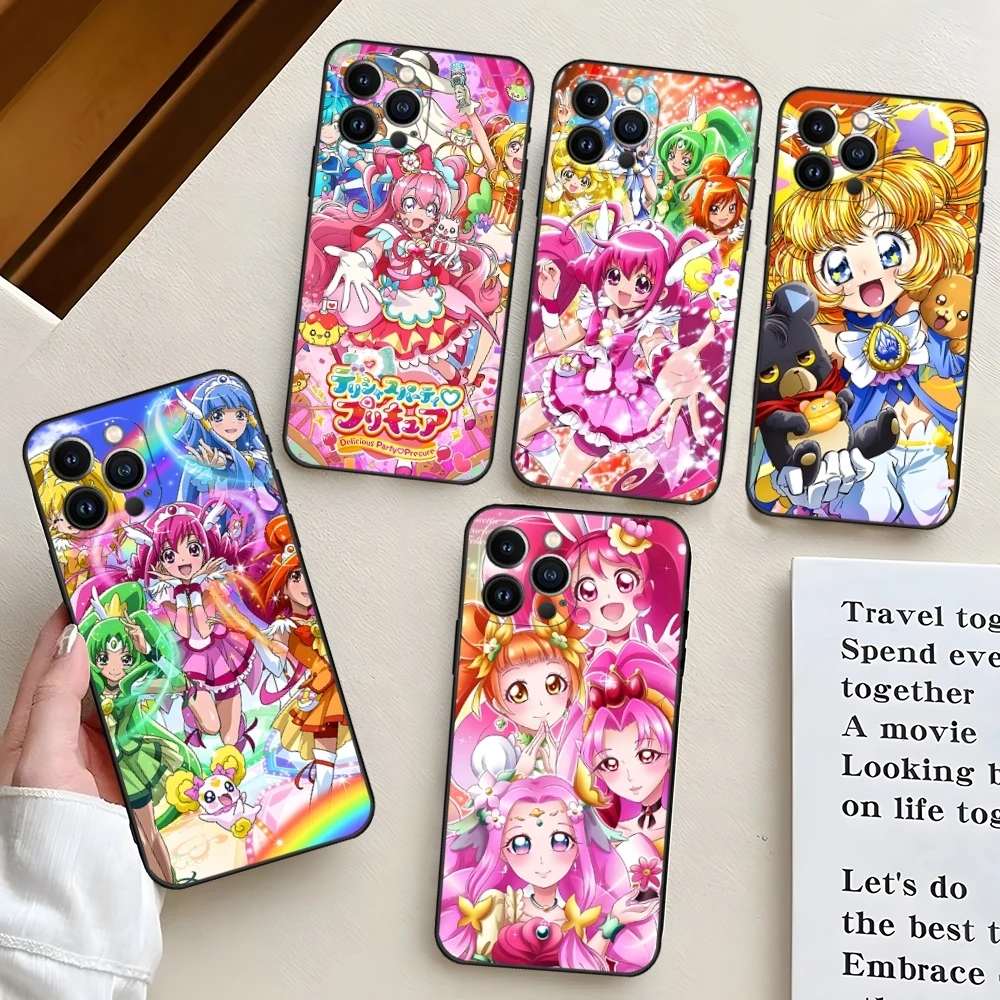 Witchy Pretty Cure Phone Case For Iphone 15 16 Pro Max 14 Mini 13 12 11 X Xr Xs 6s 7 8 Plus Back Cover