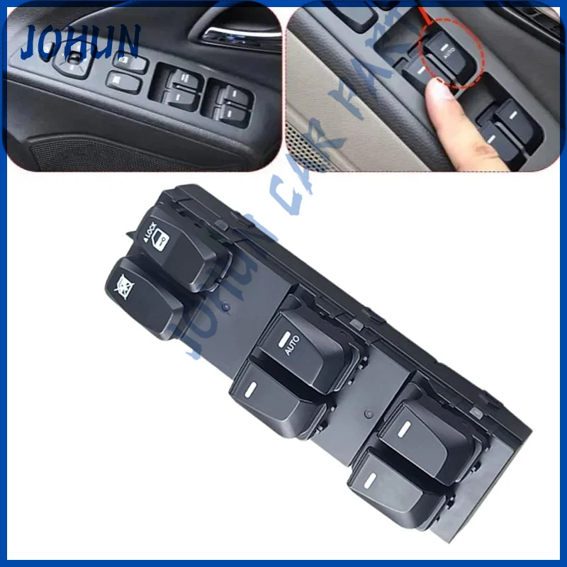 

93570-2Y810P Right Sizde Power Lifter Window Control Switch Button For Hyundai IX35 LM 2010-2017 TUCSON 2009-2015 93570-2S910