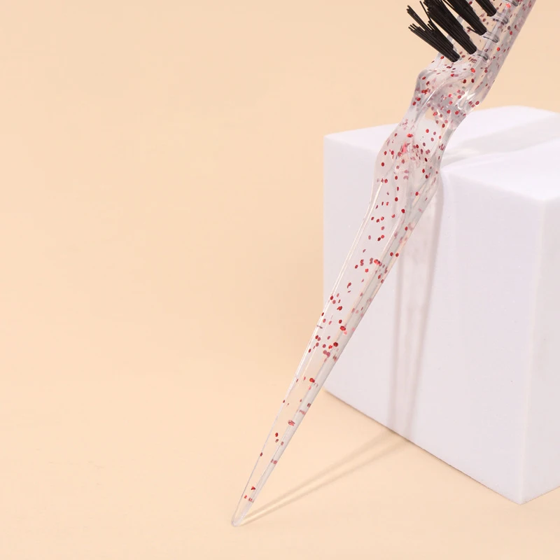 1pc crystal hair brush, used to comb the side and back of hair, suitable for both men and women For Hair Accessories image 4