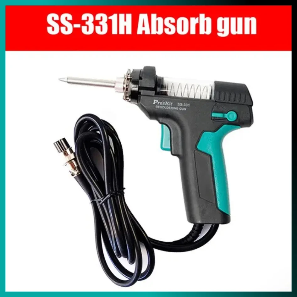 proskit estacao eletrica desoldering tin gun succao bomba acessorios tubo do filtro bico aquecedor agulha mat primavera ss331h 01