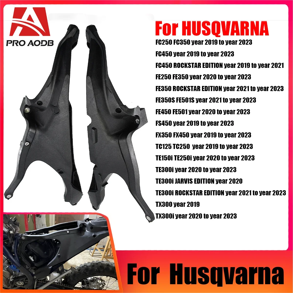 For HUSQVARNA FC TC FX TE TX 125 250 300 350 450 501S 2019-2023 New 2023 motorcycle retrofit accessory Enhanced mode subframe