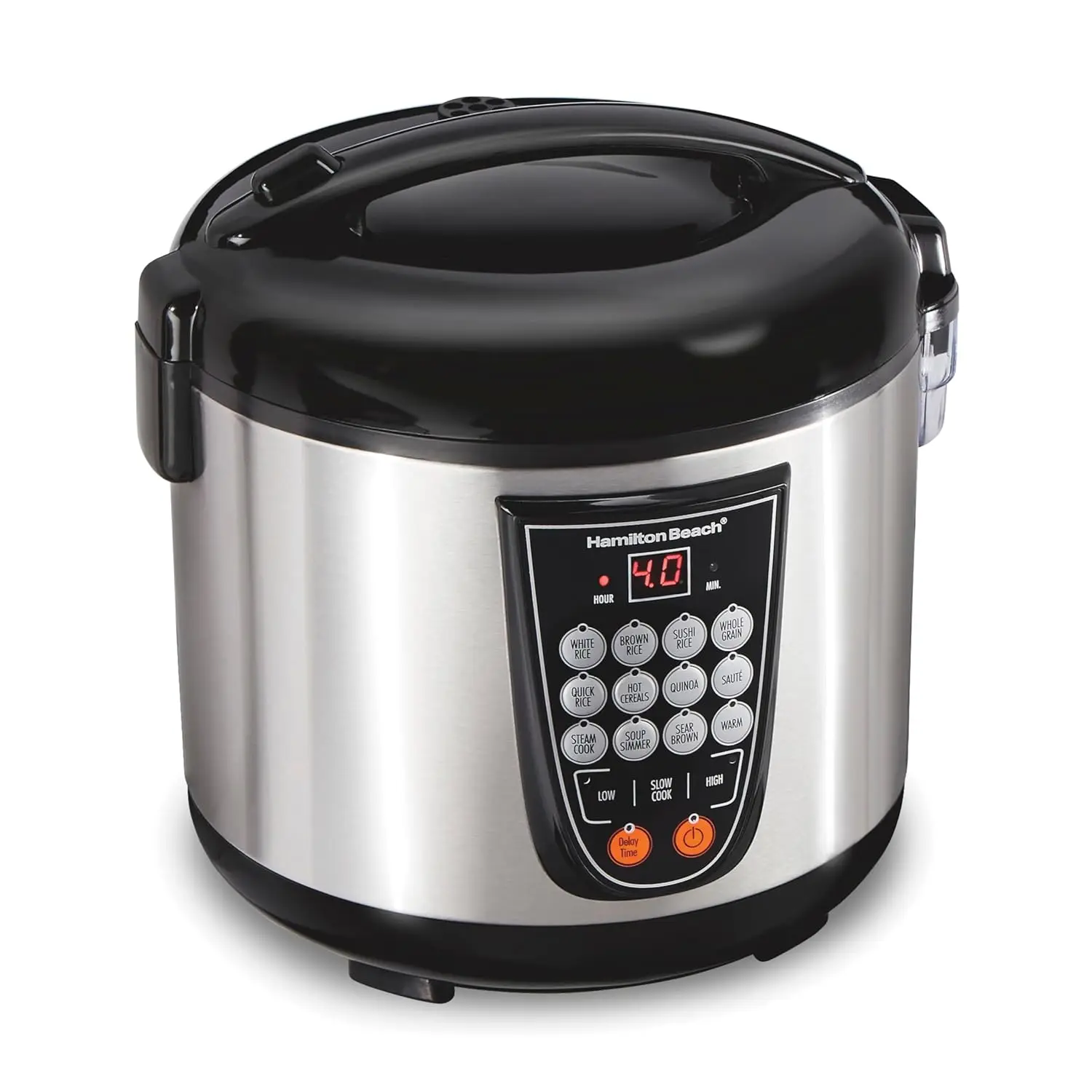 

Digital Programmable Rice and Slow Cooker & Food Steamer, 20 Cups Cooked (10 Cups Uncooked), 14 Pre-Programmed Settings