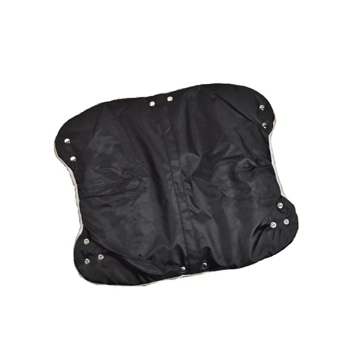 Baby Pram Glove Black Windproof Stroller Clutch Handle Glove Warm Hand Muff Cold Weather Winter Pram Hand Muff