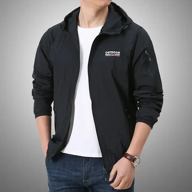 Thin Jacket Men Summer Outdoor Quick Dry Sun Protective Jacket Men Women Hooded Outerwear Sport Windbreaker Ultra Light Jackets AliExpress