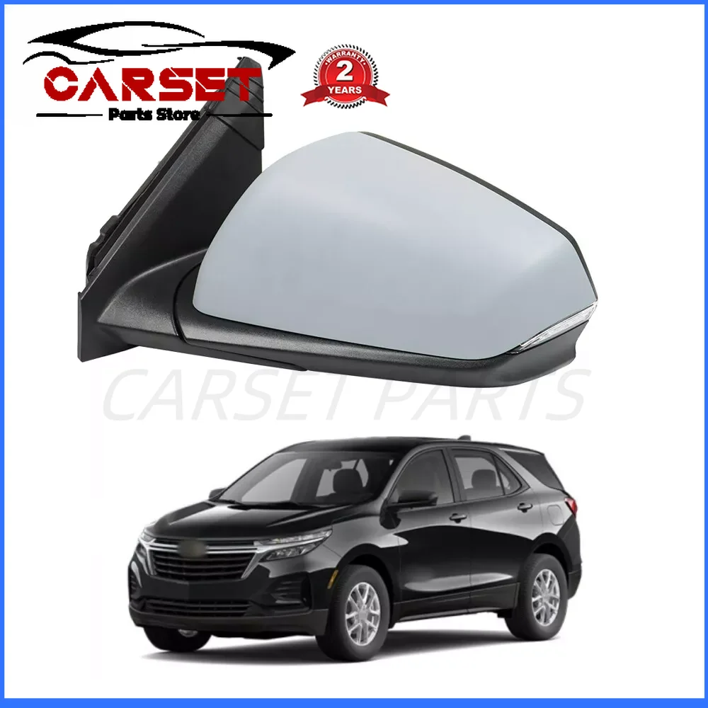 Side Mirror Assembly for 2018- 2022 Chevrolet Equinox with Power Signal Blind Spot PTM-8 Pin 84545949 GM1321594