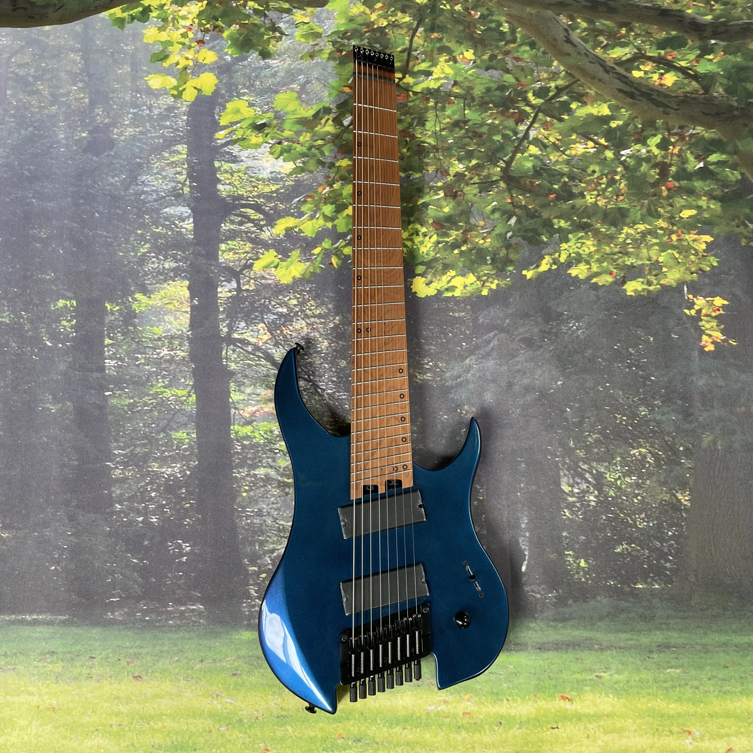 Chameleon 8-string electric guitar black hardware guitars