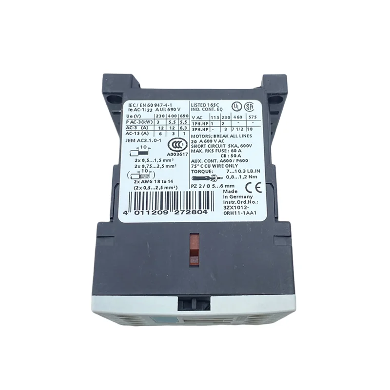 الألمانية الأصل سيريوس 3rt1017-1ab01 AC المقاولين 317-1 24V الأصلي أصيلة #2