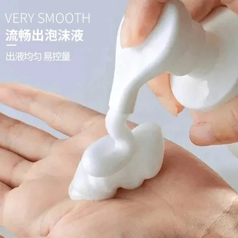 100-200ml  Foaming Pump Bottle Facial Cleanser Portable Plastic Foam Bottles Refillable Lotion Shampoo Dispenser 스프레이 공병