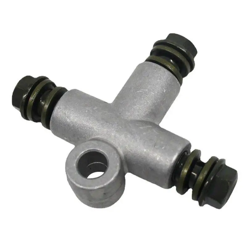 1Pcs Beach Bike DIY Accessories Hydraulic Brake Hose: Pipe Fitting Connector 3-Way T Adapter ATV Kart M10 X 1.25