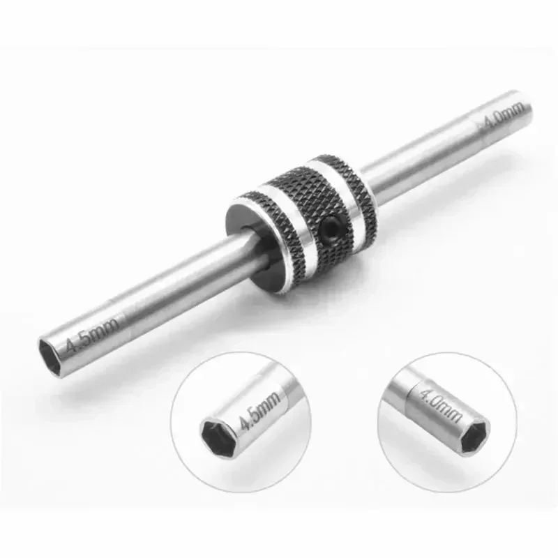 4wd 육각형 턴버클 4-4.5mm 타미야 프로 도구용 자체 제작 부품 너트 설치 및 제거용