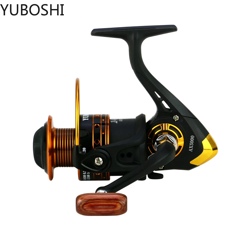 

2023 New 2000-9000 Series Metal Spool 5.2:1/4.1:1 High Speed Fishing Reel Left/Right Interchangeable Carp Spinning Reel Tackle