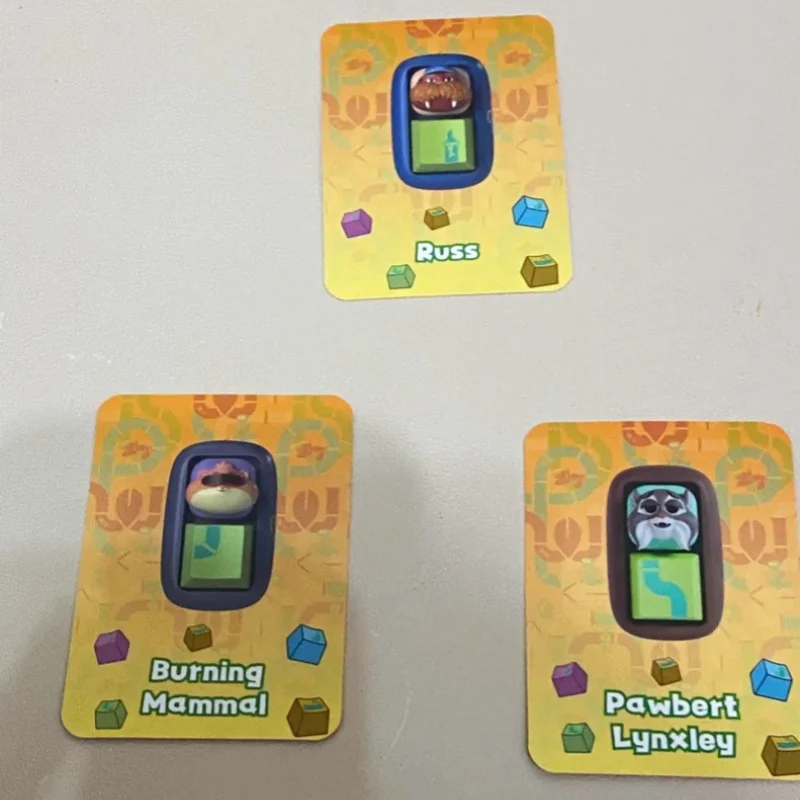 جديد أنيمي Zootopia كيكابس نيك جودي صندوق أعمى العصرية غامضة رائعة لوحة المفاتيح زينة تحصيل صديق هدية عيد