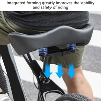 Oversized Softable Bike Saddles Wide Comfortable Bicycles Seats Cushions for City Commuting 4XBB