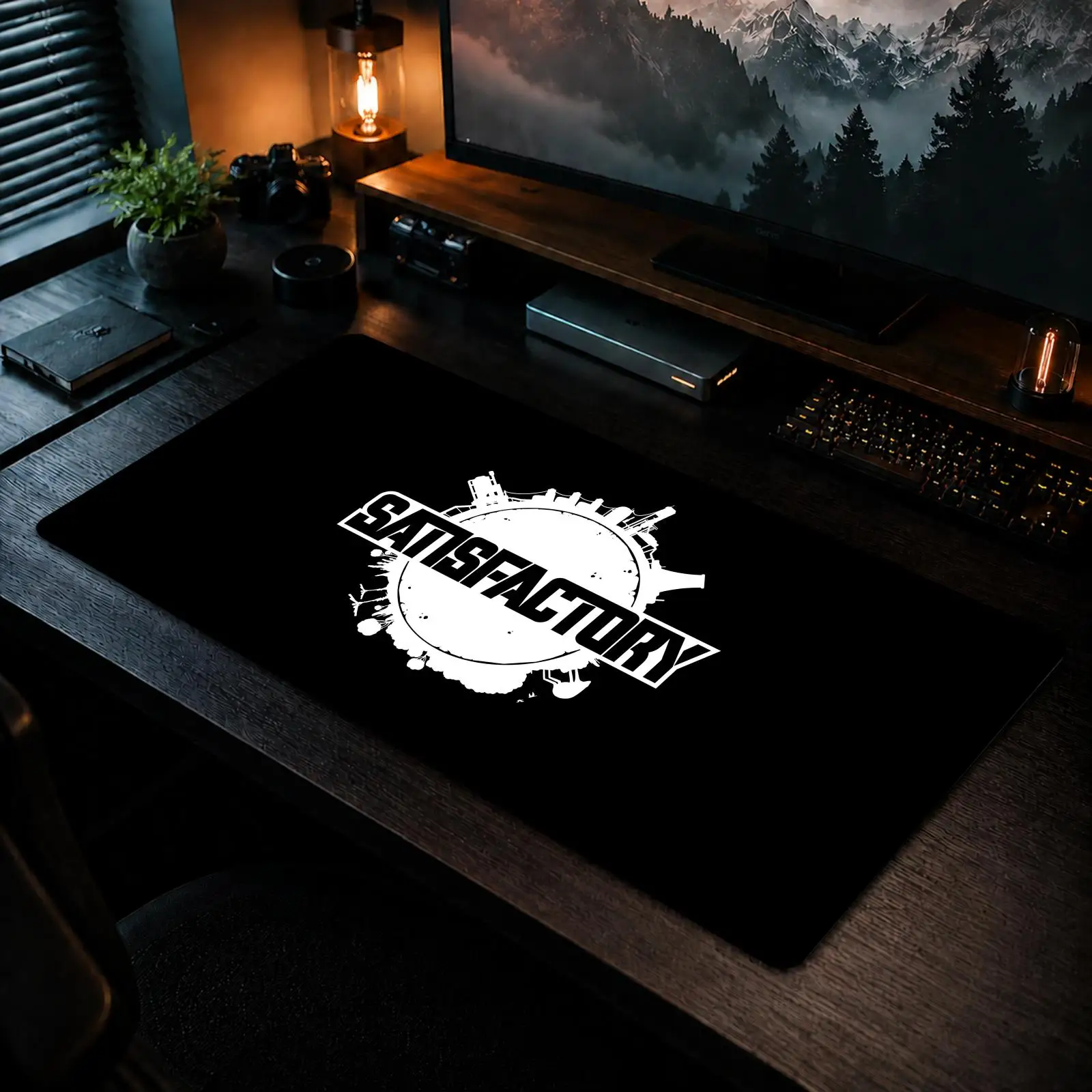 

Satisfactory Mouse Pad Gaming office Non-slip Desk Mat Diy Mousepad Large Game Keyboard overlock