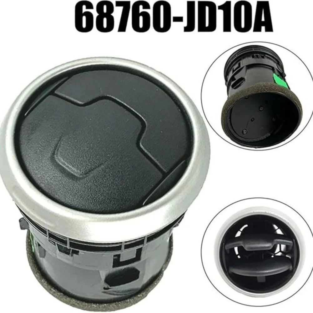 

Front Dashboard Center AC Vent For Nissan Dualis For Qashqai J10 2007-2013 Automobiles Parts Accessories Replacement Black