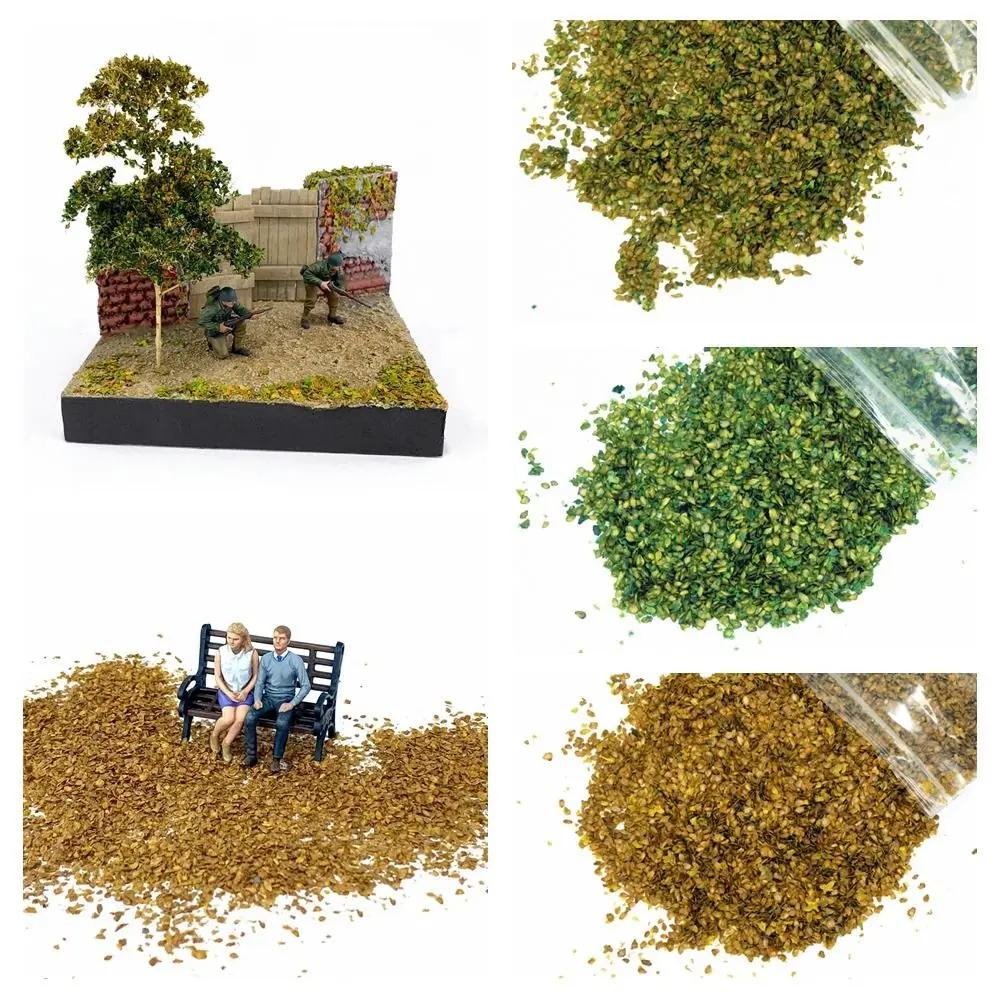 35ml/bag DIY Fairy Garden Wargame Accessories Layout Sand Table Miniature Static Leaf Simulation Mini Leaves