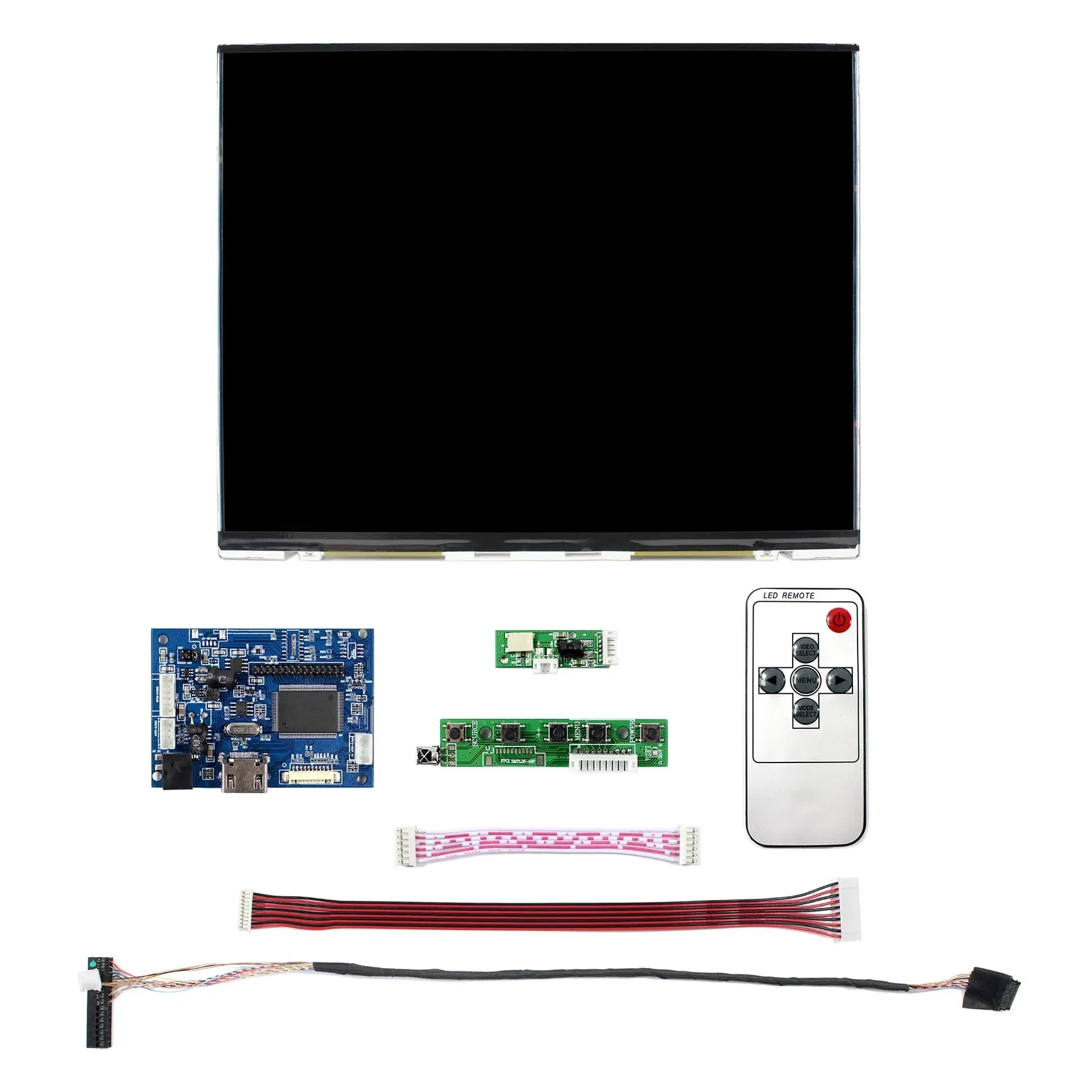 Tela LCD de 10,4 polegadas LTD104EDZS 1024X768 4:3 e placa controladora HD-MI para videogames retrô