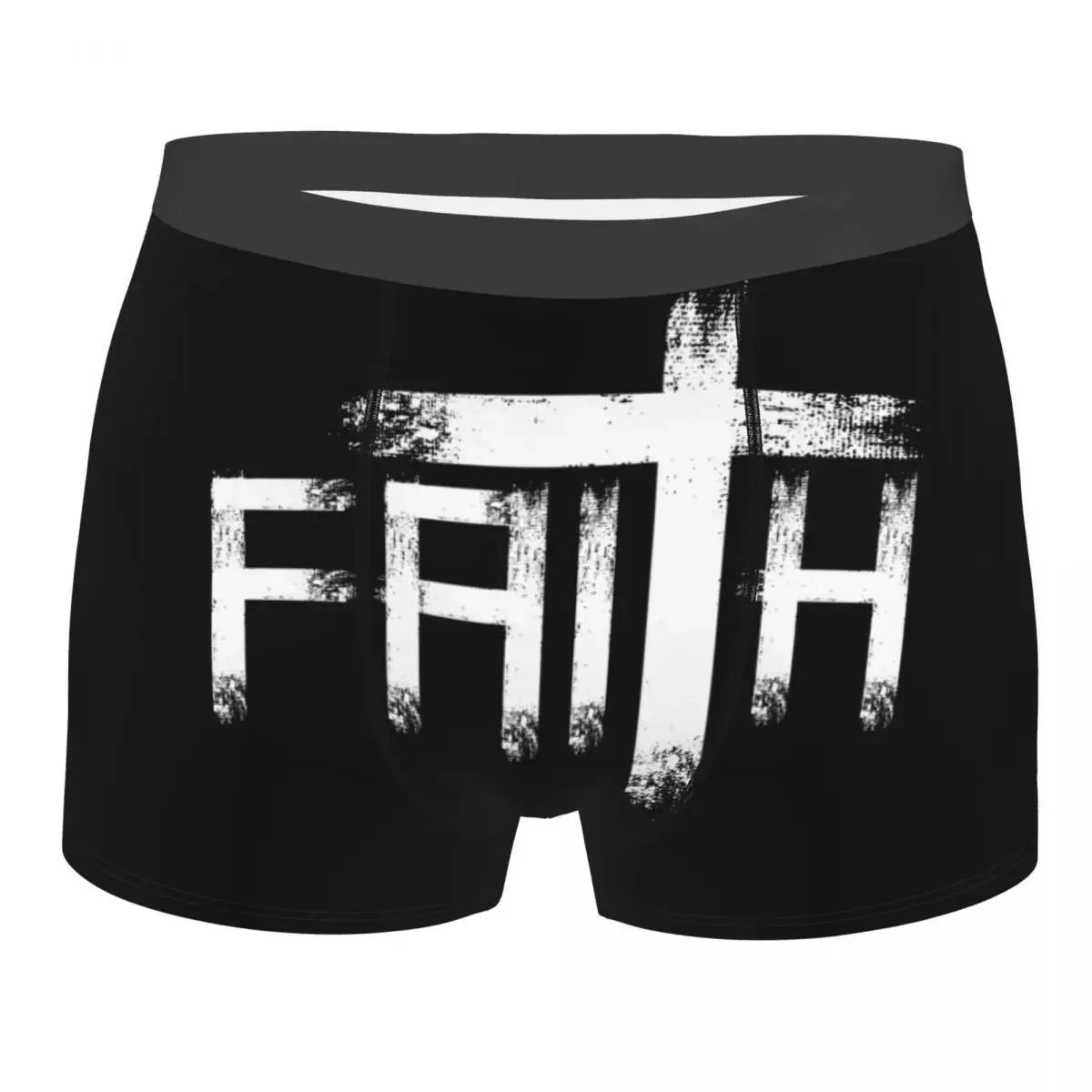 God Preacher Jesus Believer Christian Boxer Shorts Panties Male Underpants Stretch Faith Christianity Religious Briefs Underwear