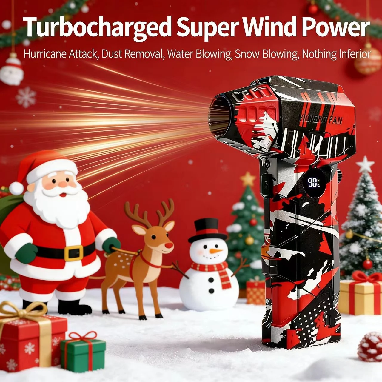 

Бесщеточный турбовентилятор 130000 об/мин, 55 м/с, скорость ветра, мощная воздушная тряпка для чистки автомобиля, клавиатуры, ПК, дома