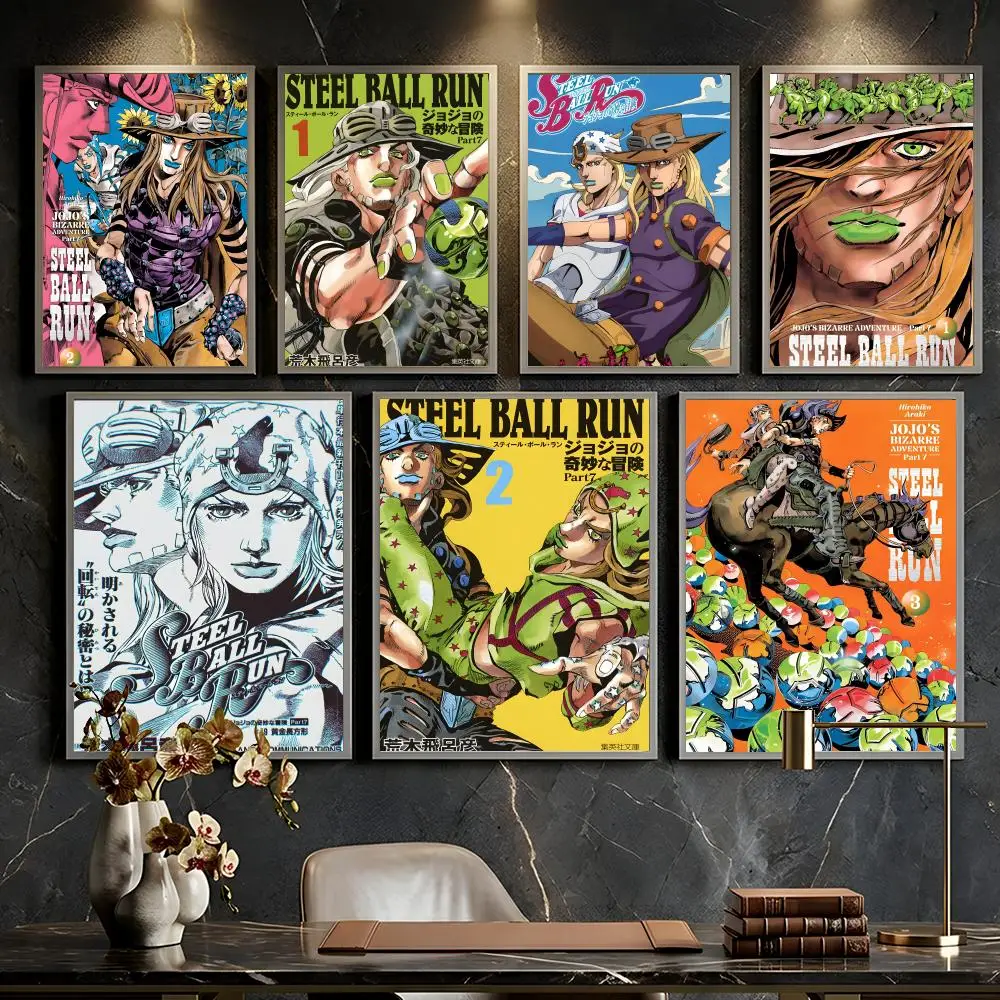 Steel ball run poster-AliExpress