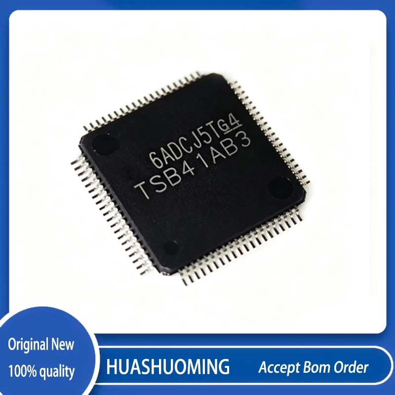 10Pcs/Lot  TSB41AB1PHP  TSB41AB1  QFP-48