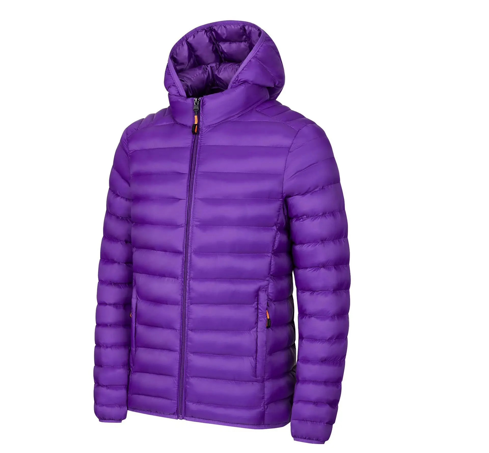 2025 New Men's Lightweight Cotton Jacket for Autumn and Winter - Multiple Colors, Stand-Up Collar & Hooded Design