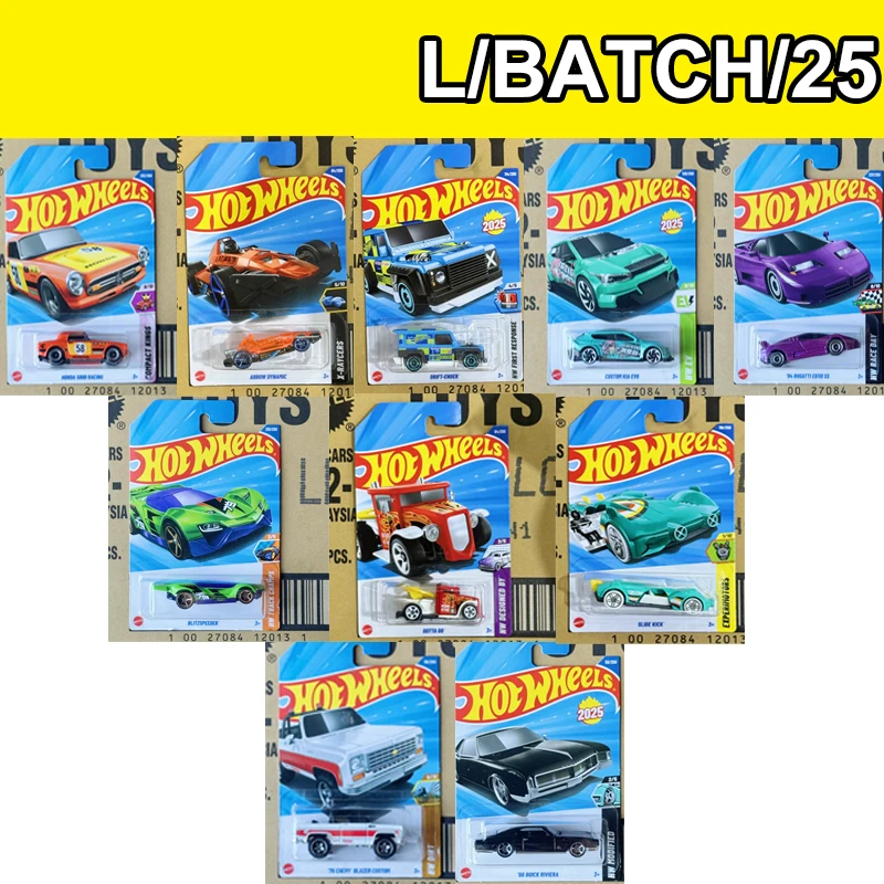Hot Wheels оригинальная металлическая модель автомобиля 1/64 Ford Mustang Lotus Porsche 911 Lotus Bugatti мотоцикл на заказ Kia Boys Toys 2025L Auto