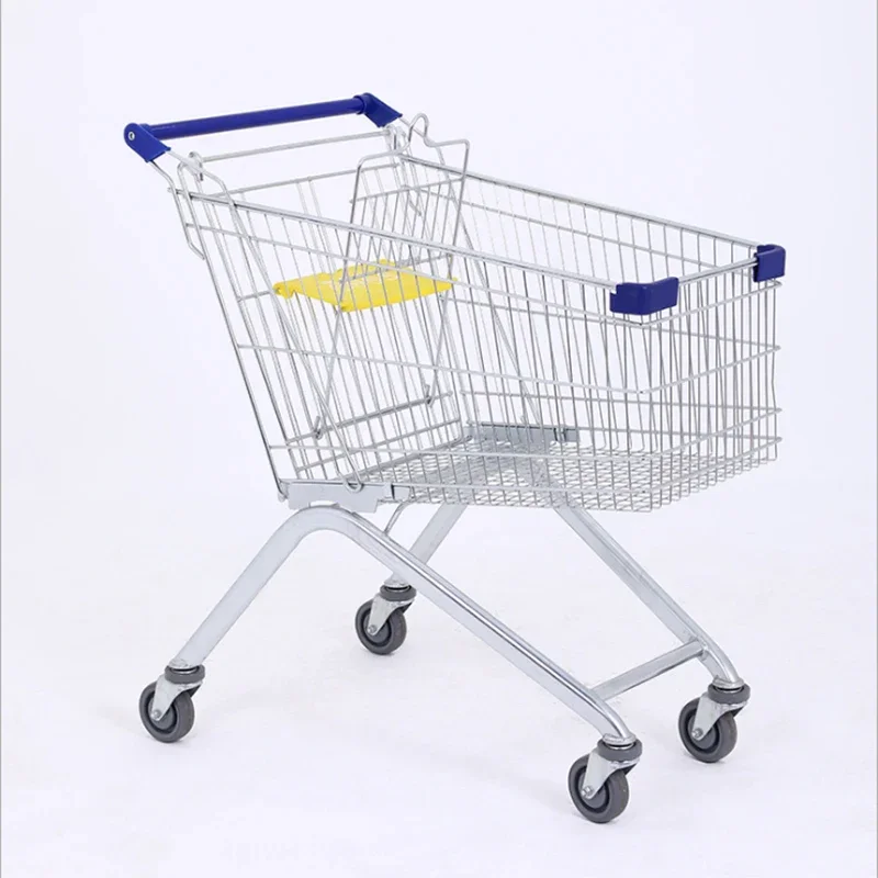 Factory Direct Sale Retail Store European Style Supermarket Trolley Shopping Trolley Grocery Cart