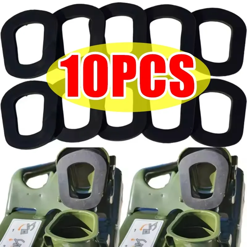Heavy Duty Rubber Fuel Tank Seal Gasket NATO 20L 5 Gallon Jerry Can Spout Ring Petrol Diesel Canister Anti Leakage Washer Set